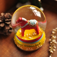 北歐馬水晶球　中號