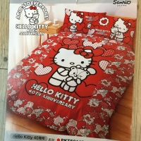雙人-KITTY40週年雙人六件床罩組