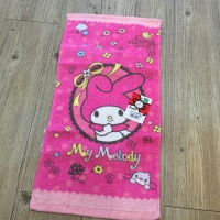 花漾美樂蒂童巾.