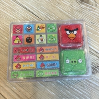 憤怒鳥(二代)盒裝印章組 10.5X3.5X8CM