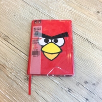 憤怒鳥(二代)絨毛封面彩色分類筆記 12X1.5X16CM