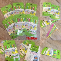 果凍色懶人鞋帶 6入裝