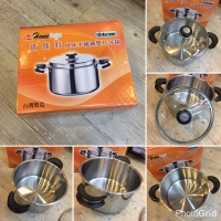 瑪斯特風味不鏽鋼雙耳湯鍋