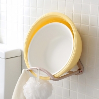 吸盤式臉盆置物架