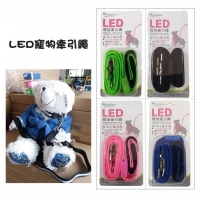 LED寵物牽引繩 (混色隨機出貨)