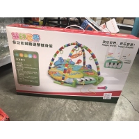 多功能腳踏琴健身架/隨機