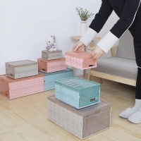 多用途折疊收納箱(中號)隨機