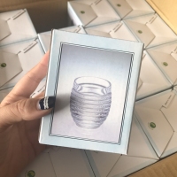 晶鑽波紋漱口杯(無盒)