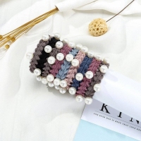 唯美波浪珍珠髮束 (5入/組)