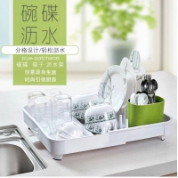 大容量超強瀝水架(無紙盒)
