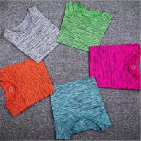 炫色速乾運動短袖T恤-藍色M