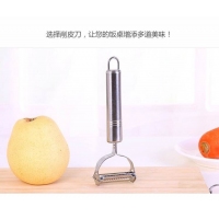 不鏽鋼2用削皮器