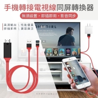 手機轉接電視線同屏轉換器