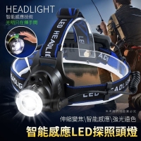 智能感應LED探照頭燈