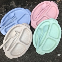 小麥餐盤(隨機)無盒