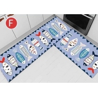 廚房長條防滑合地墊-B