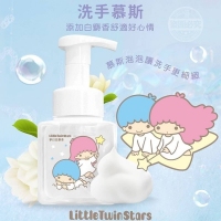 三麗鷗植萃香氛洗手慕斯 250ml-雙子星 夢幻白麝香