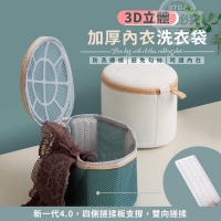 3D立體加厚內衣洗衣袋（隨機/5個）