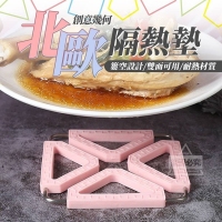 北歐創意幾何隔熱墊(3入/組