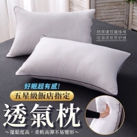 五星級飯店指定好眠超有感透氣枕