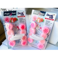 獨家！德國新品特價檔Denkmit 馬桶芳香清潔球96g荔枝玫瑰香