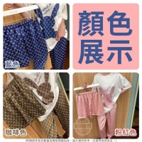冰絲萌兔休閒居家服三件組/顏色隨機230216