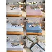 爆款ZARA家居雙面床包/標準/奶油