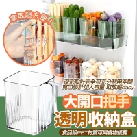 大開口把手透明收納盒