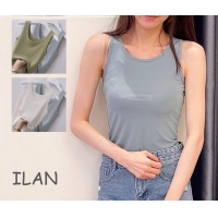 ILAN 螺紋內搭打底背心L/2件/