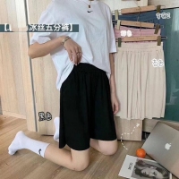 特製爆款冰絲五分褲/黑色/L 230924
