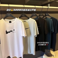 NIKE男款冰絲T /L/墨藍色