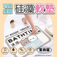 【預購限量】超強力吸水｜吸水洗澡貓防滑地墊
